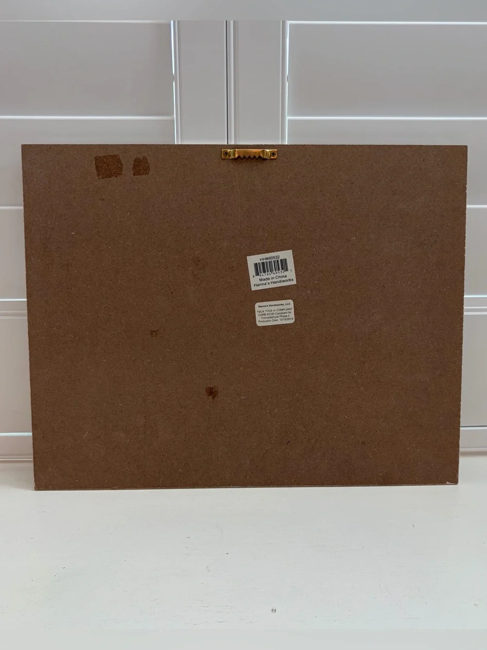 NWOT Hanna’s Handiworks - My Favorite Breed Is Rescued Wooden Sign